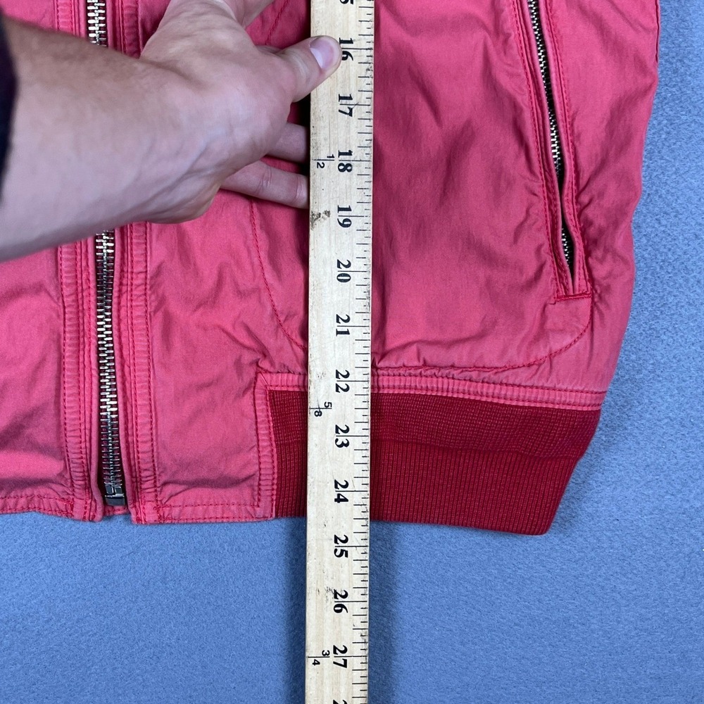 Burberry Brit Mens Bradford Salmon Pink Harrington Bomber Jacket Nova Check L - Picture 11 of 11